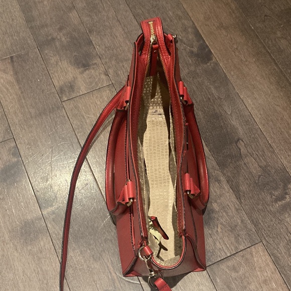 KATE SPADE red satchel purse tote - Picture 6 of 14